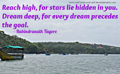 Goals Quote: Reach high, for stars lie hidden... Goals Quote: Reach high, for stars lie hidden...